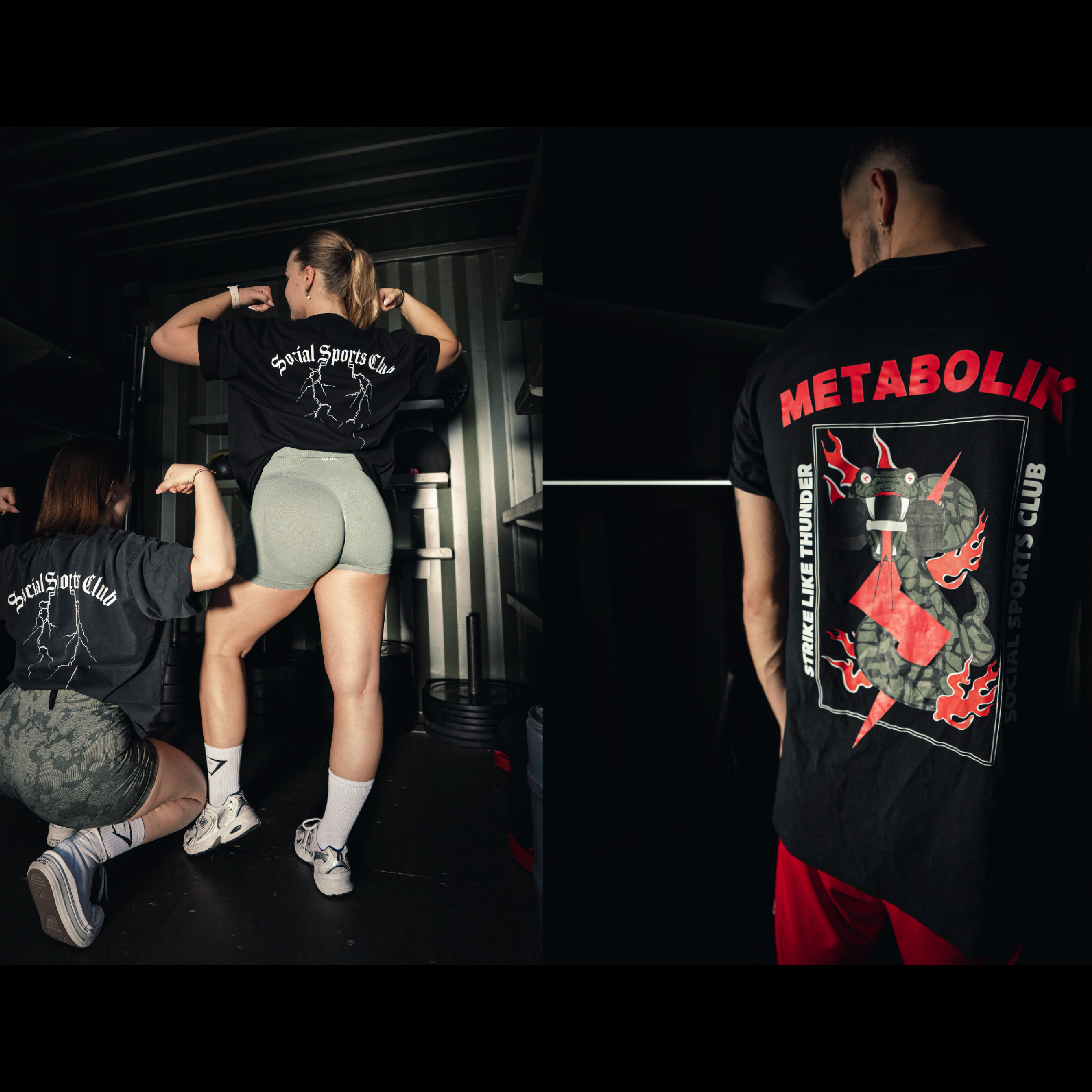 METABOLIK TSHIRT STRIKE LIKE THUNDER