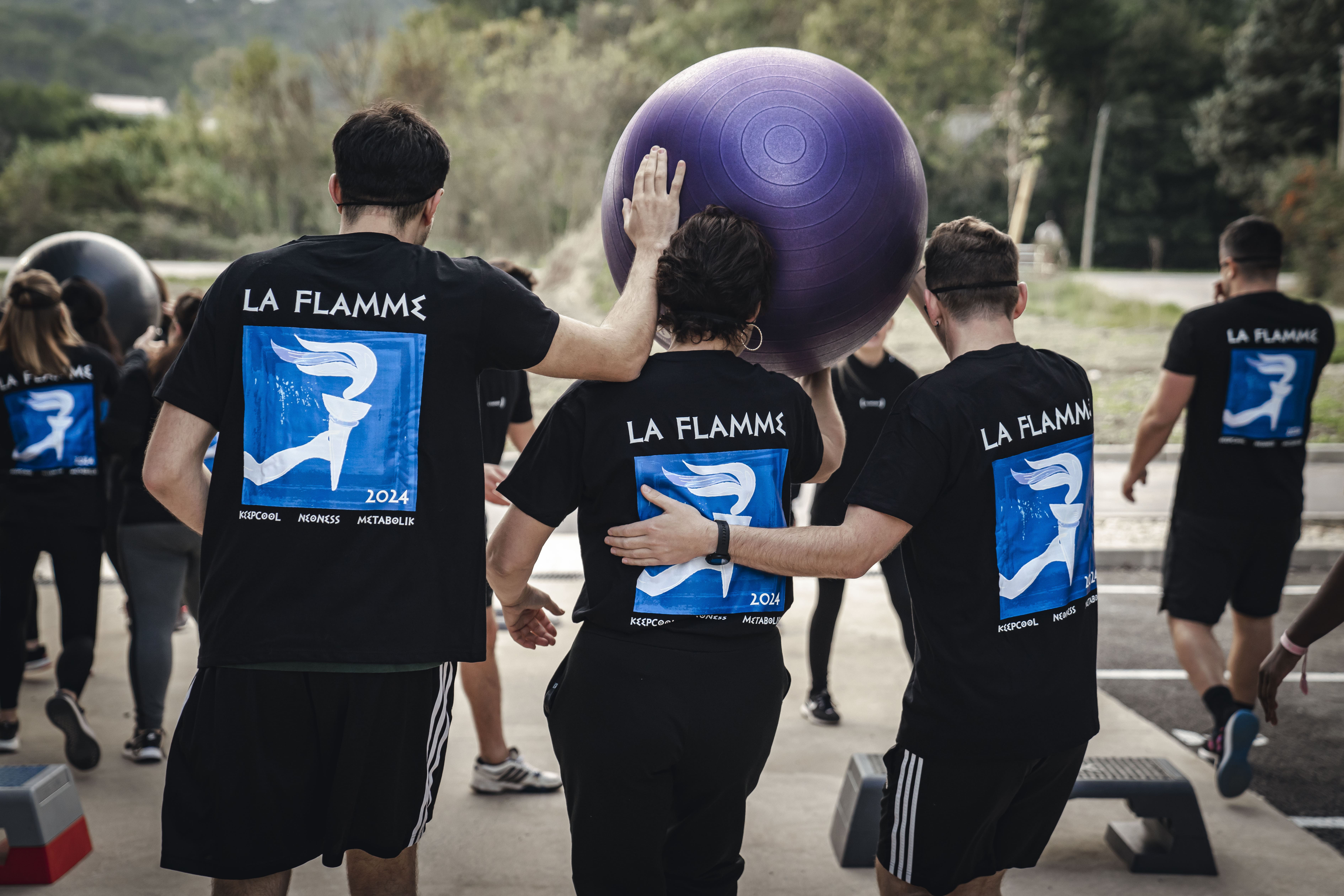KC NEO MTBK TSHIRT OLYMPIADES LA FLAMME