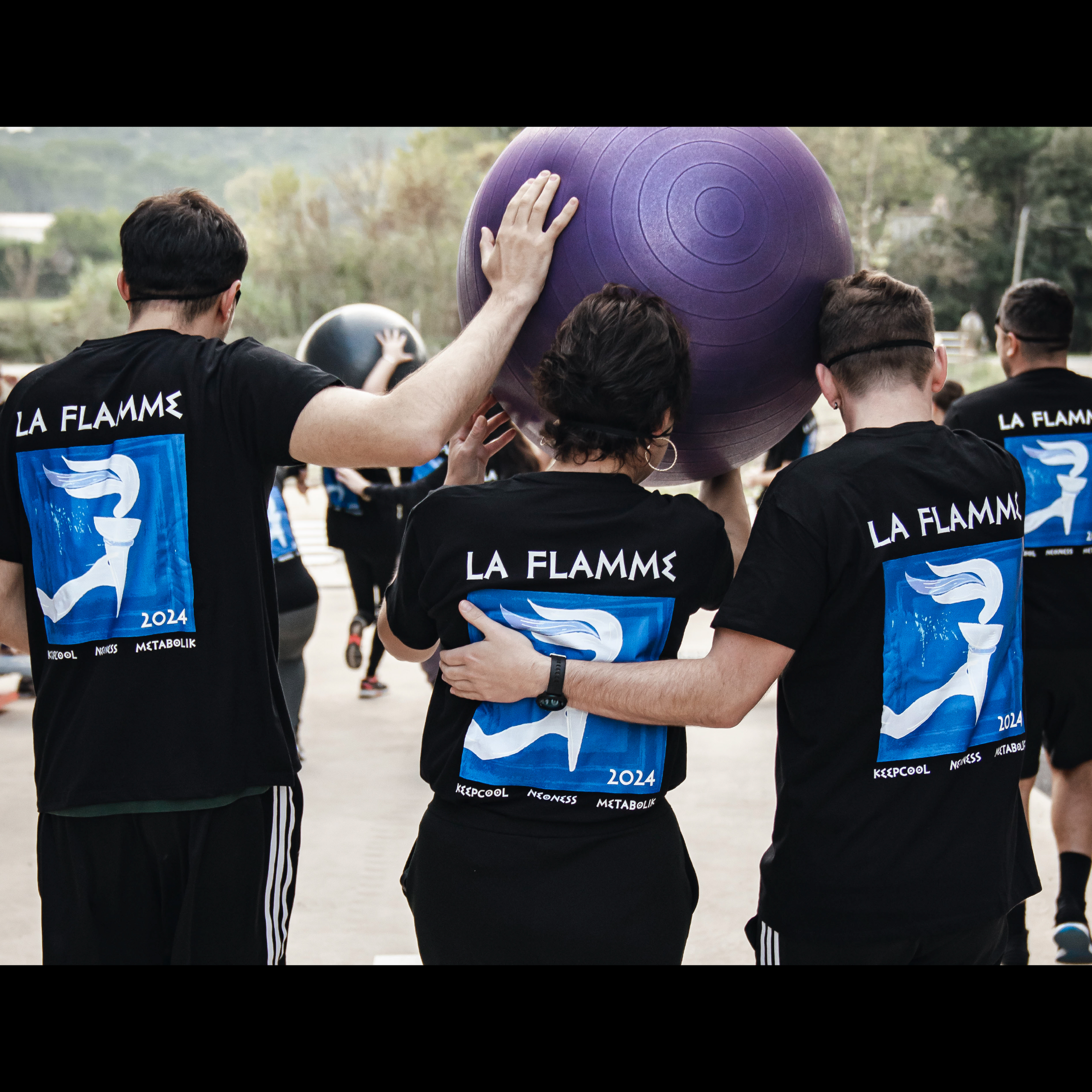 KC NEO MTBK TSHIRT OLYMPIADES LA FLAMME