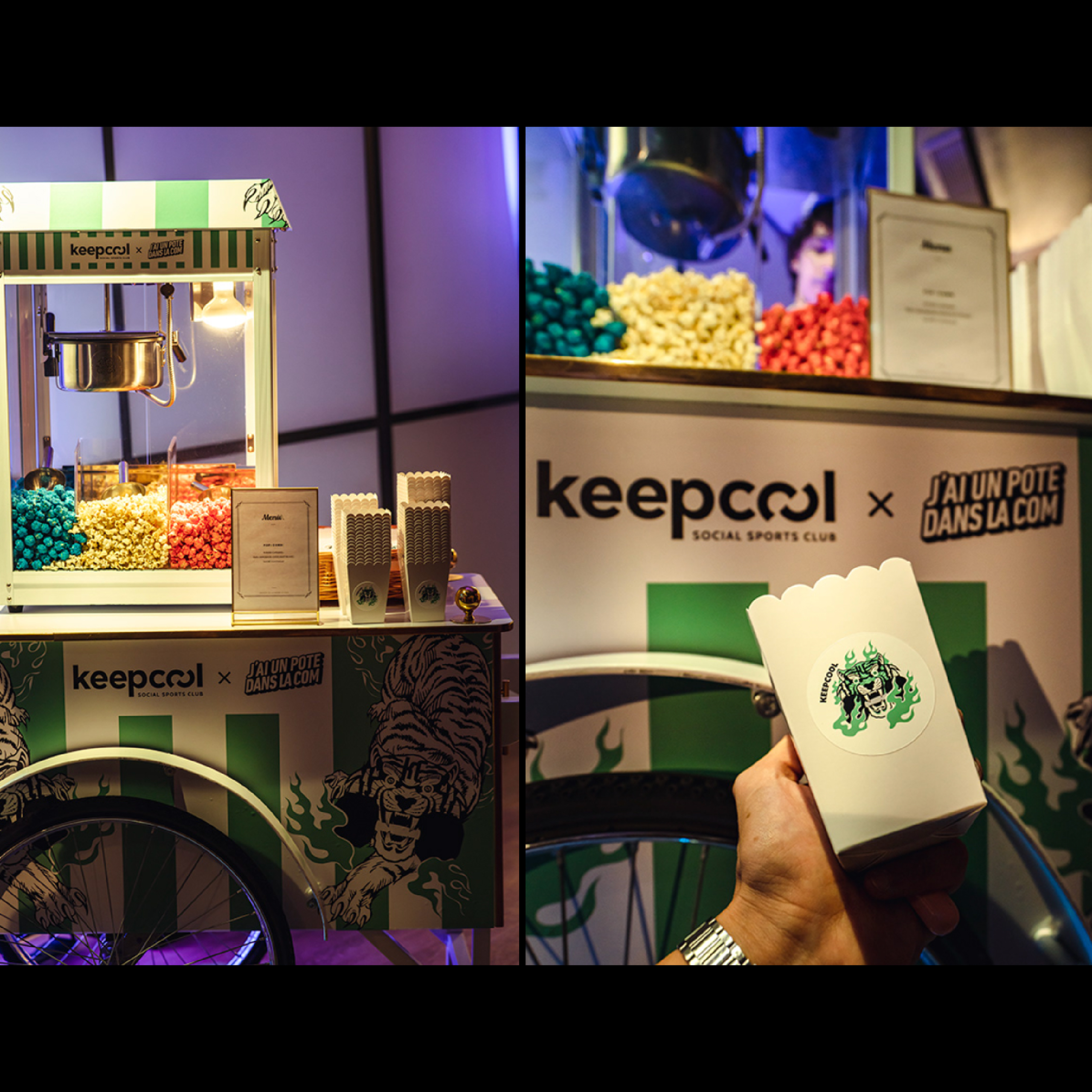 Keepcool x J'ai un pote dans la com Design Stand