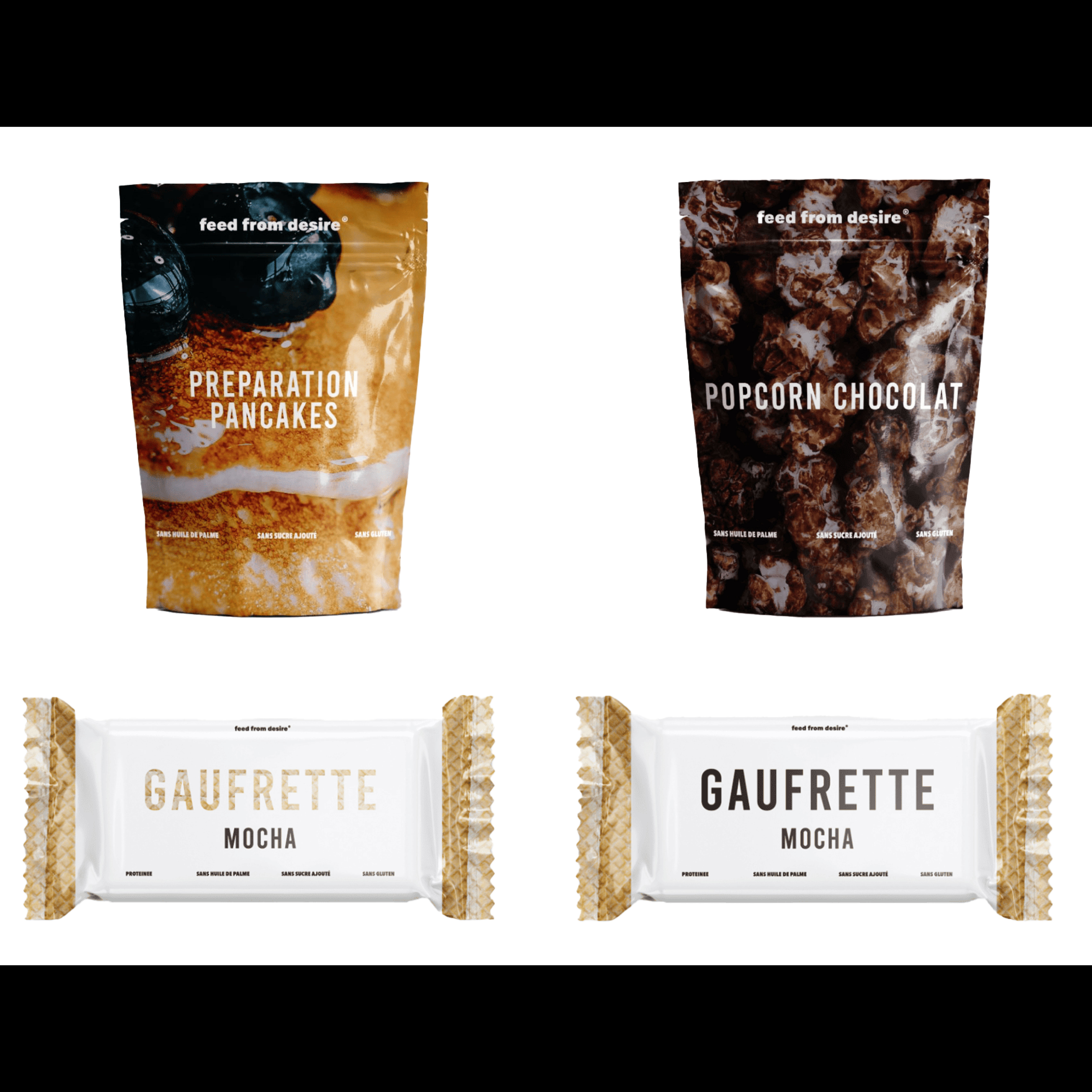 Feed from desire & Shake on the beach branding