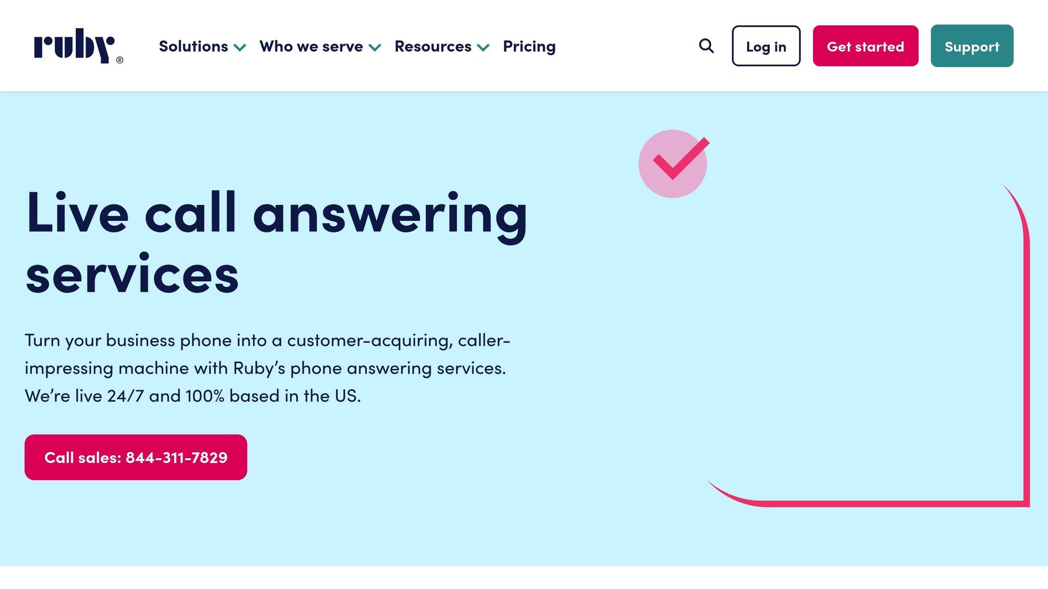 Ruby Receptionists