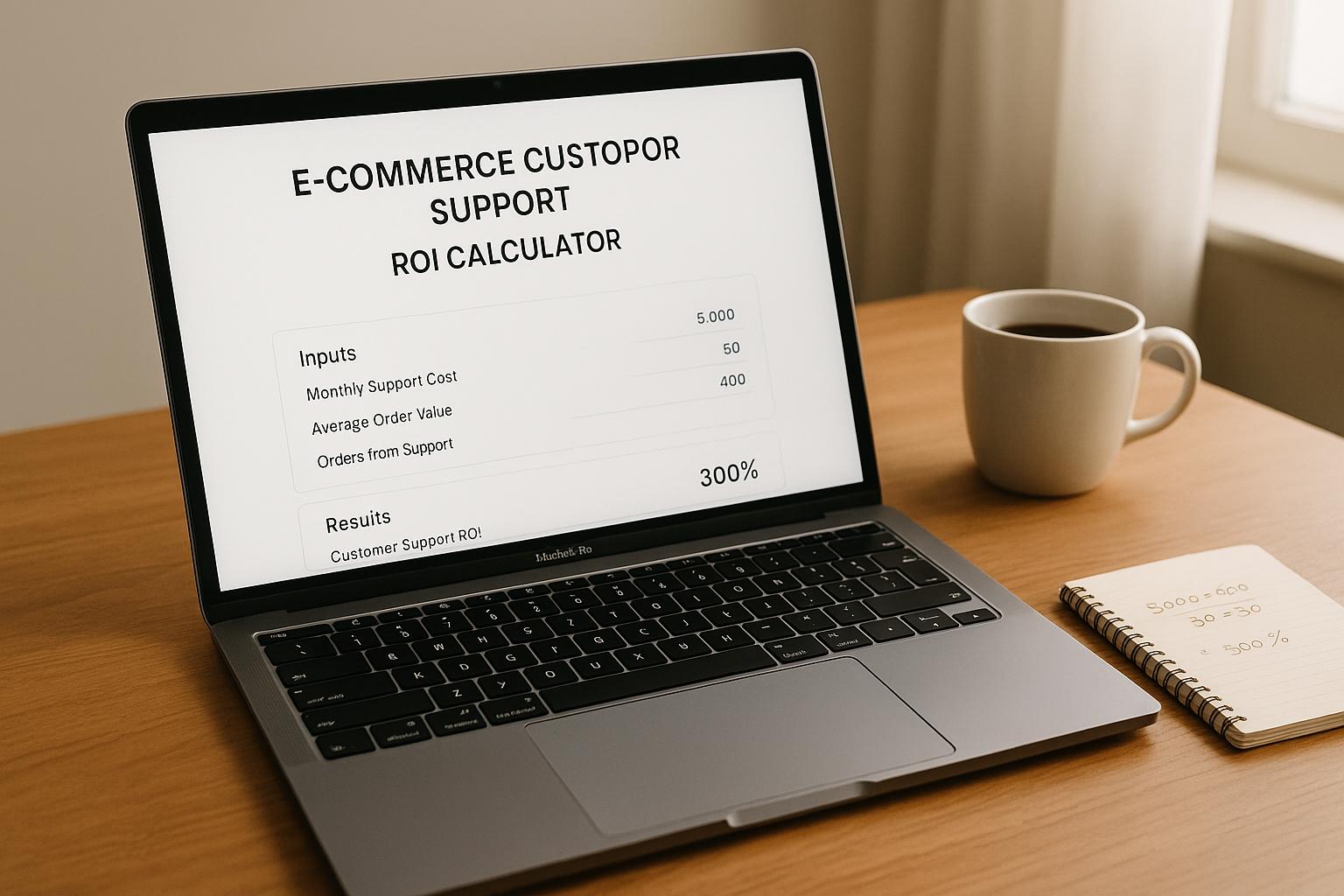 E-commerce Customer Support ROI Calculator
