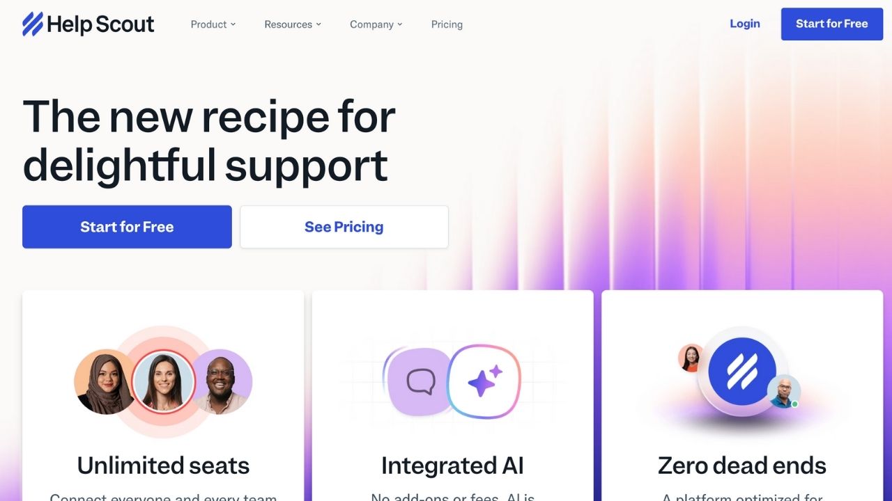 Help Scout Homepage