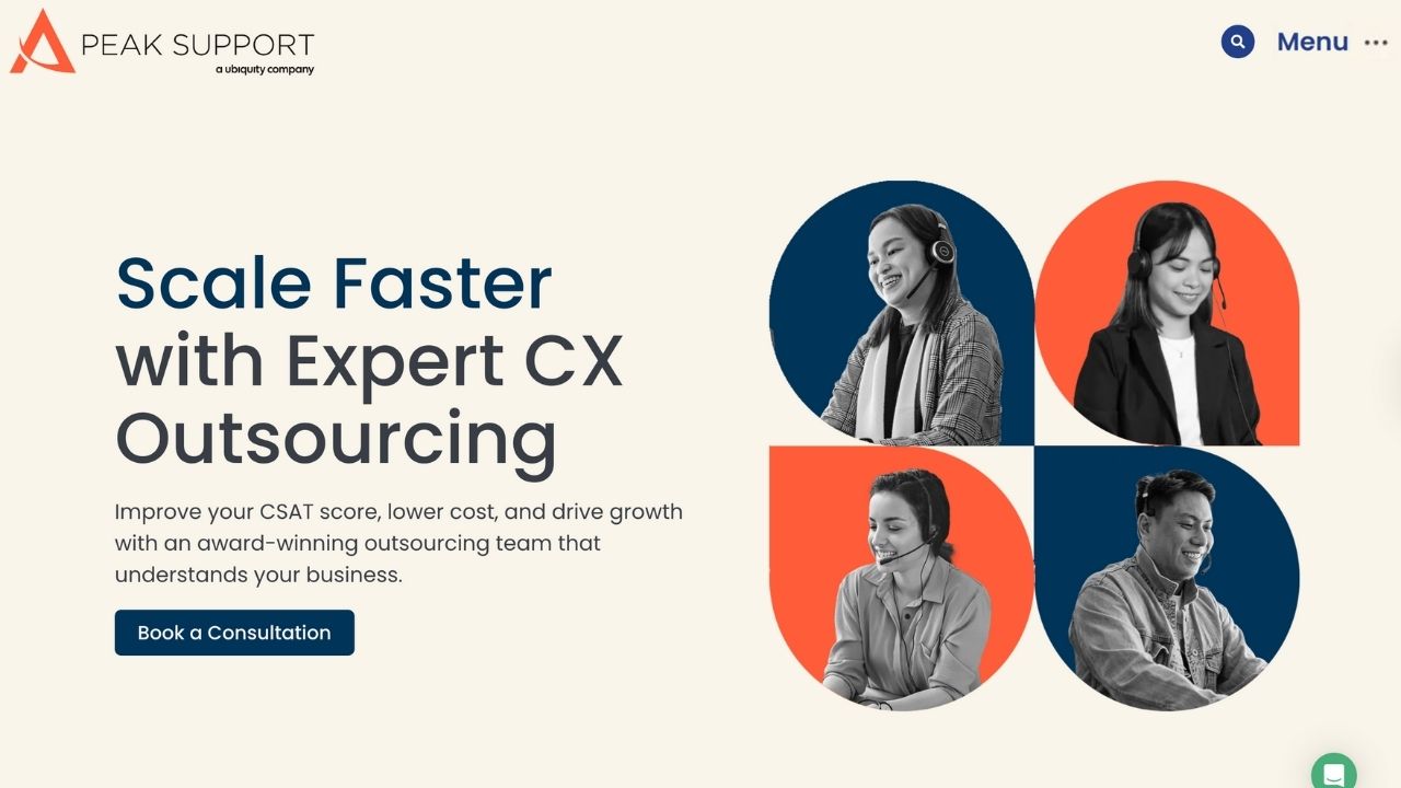 Peak Support Homepage