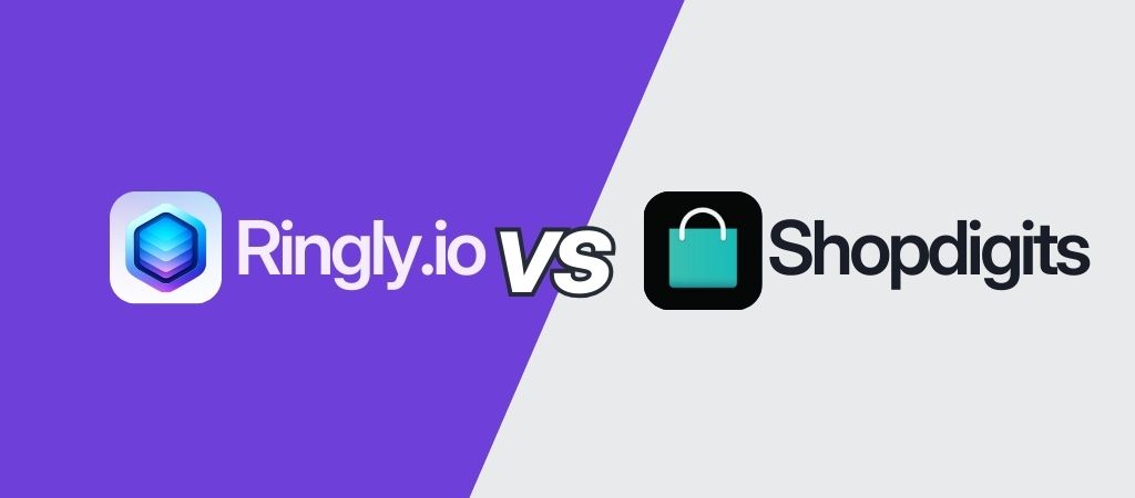 Shopdigits Vs. Ringly.io: the better AI agent for Shopify support