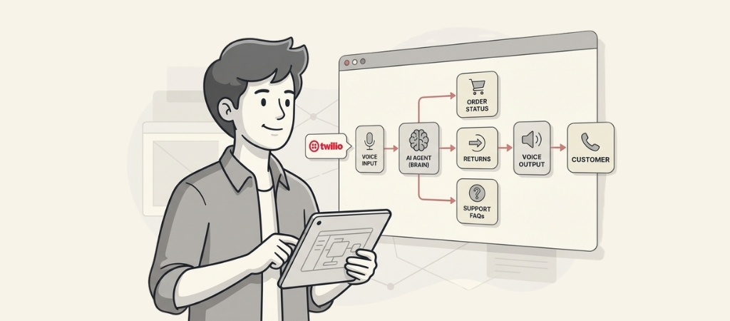 How to use a Twilio Voice AI agent for ecommerce (2026)