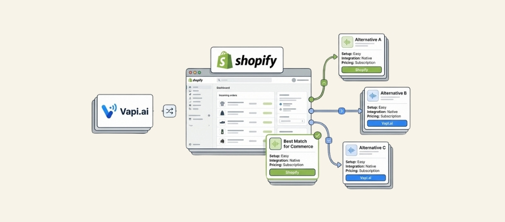 The 6 best Vapi.ai alternatives for Shopify in 2026