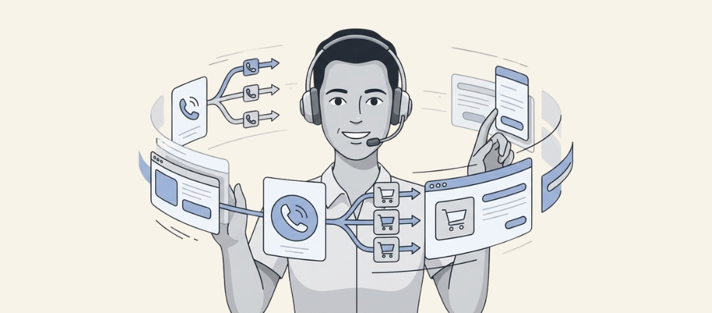 How to route eCommerce support calls with VoIP