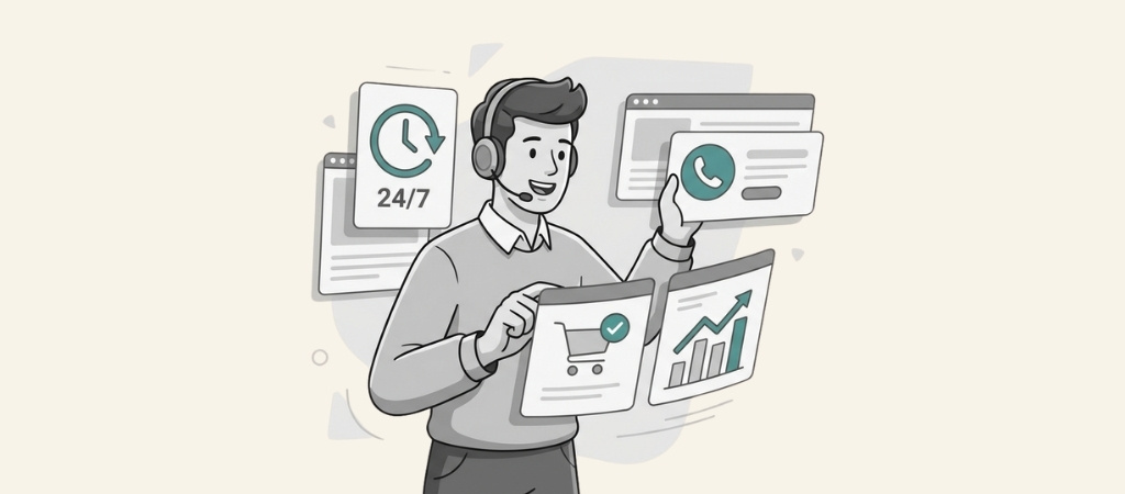 24/7 eCommerce phone support: A complete guide for online stores
