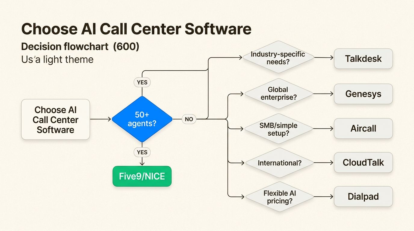 Decision tree to help match your needs with the right platform