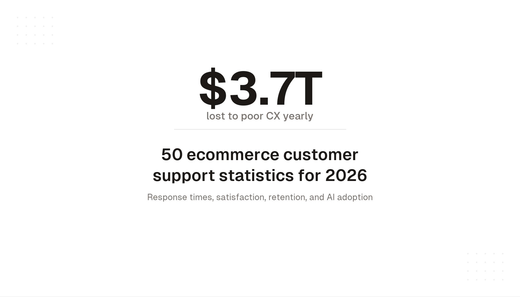 ecommerce-customer-support-statistics-2026