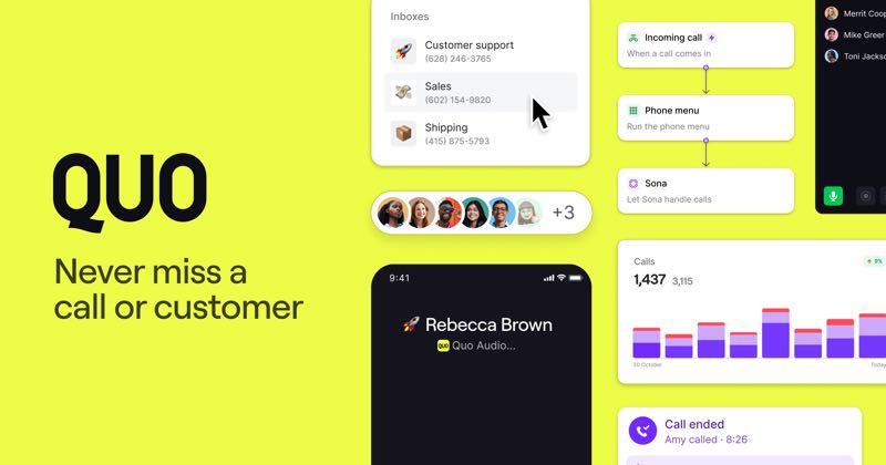 OpenPhone Quo business VoIP app