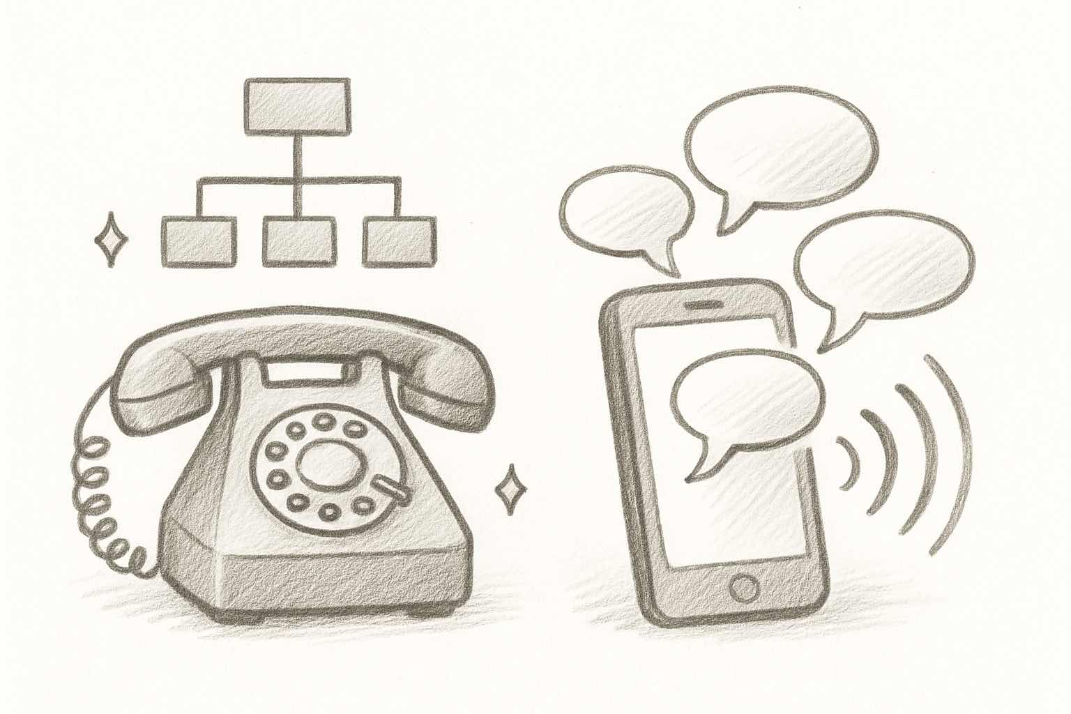 Phone tree vs AI phone agent: which one actually helps your...