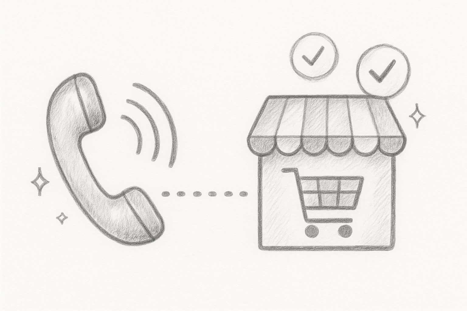 Gorgias vs Zendesk for Shopify phone support gap illustrated with phone and store connection