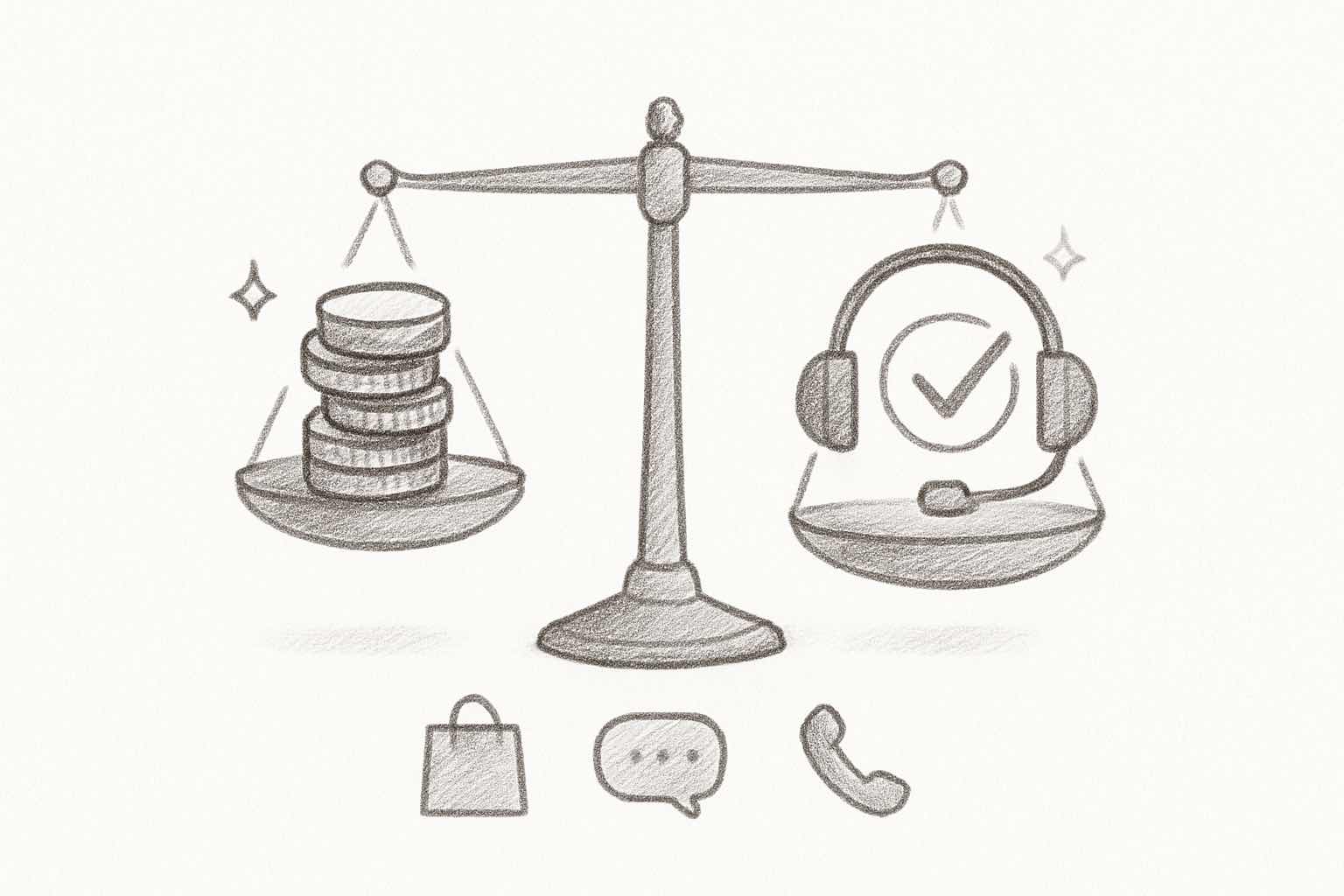 How to scale customer service without hiring by balancing automation cost and service quality