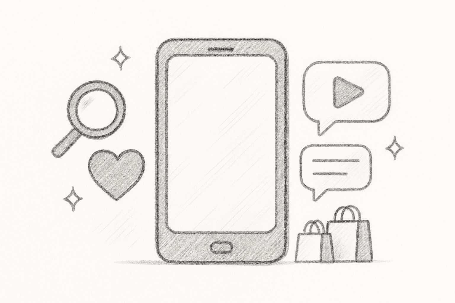 Beauty ecommerce trends 2026 mobile and social commerce statistics infographic