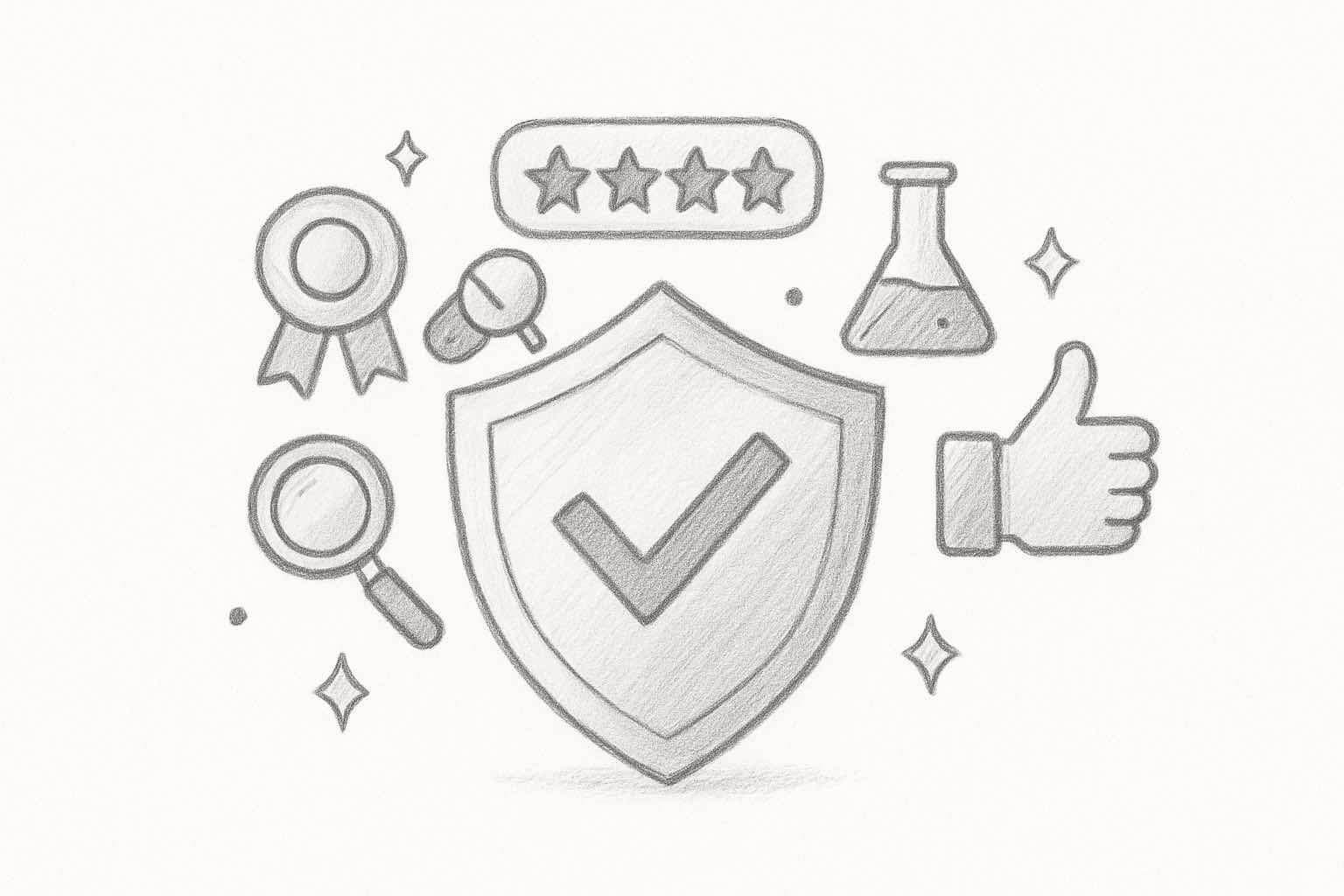 Supplement ecommerce growth strategy trust signals infographic