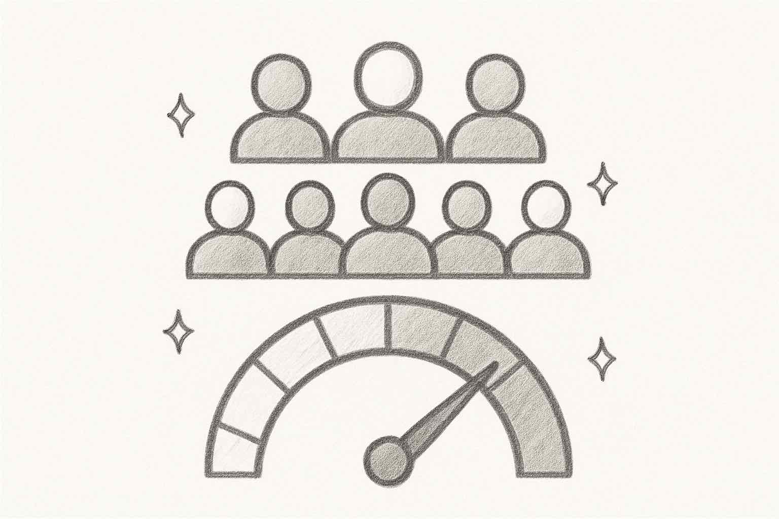 NPS detractors vs promoters visual