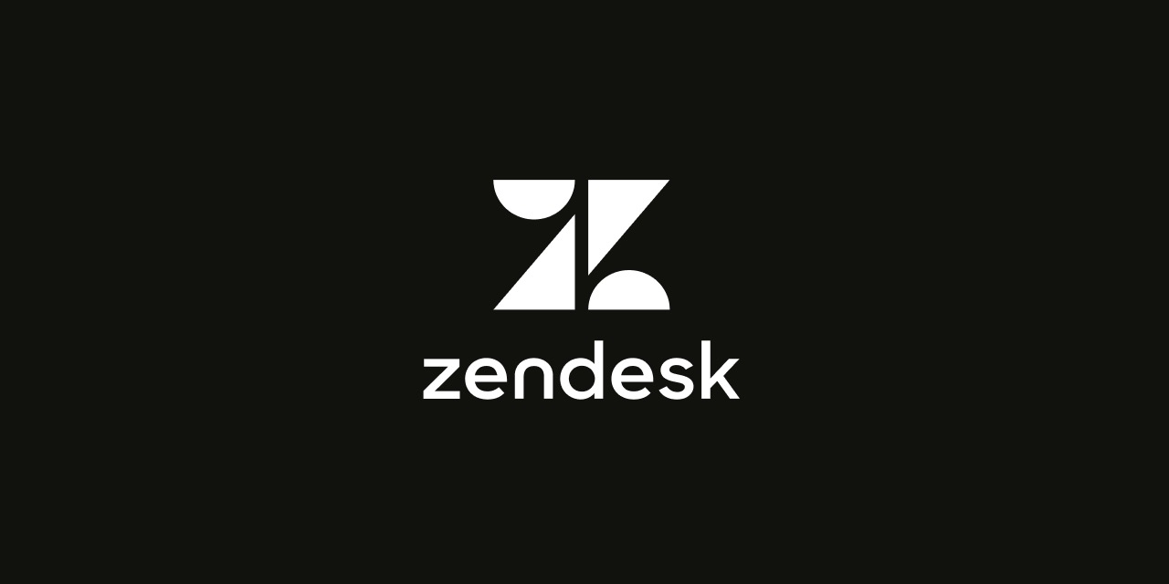 A screenshot of Zendesk's landing page.