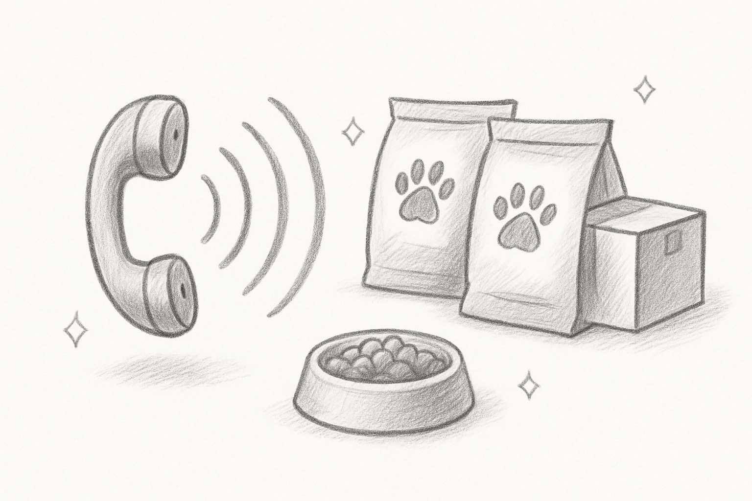 Pet food phone support: handle autoship + recall calls