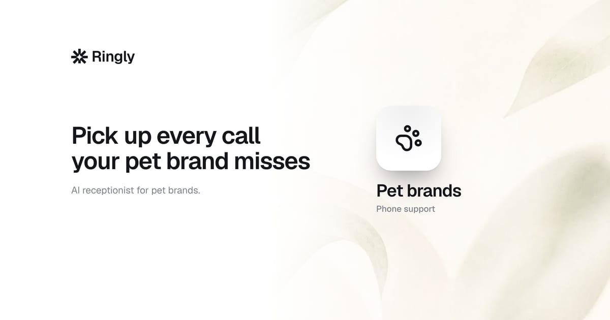 ai-receptionist-for-pet-brands
