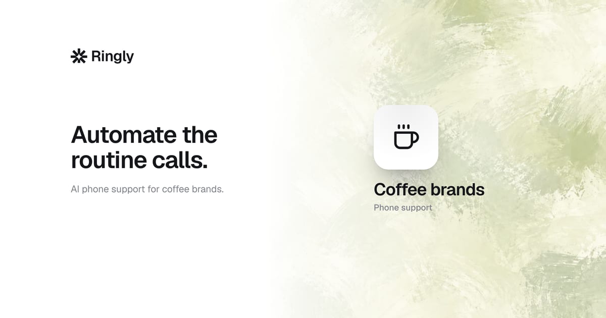 automated-phone-support-for-coffee-brands