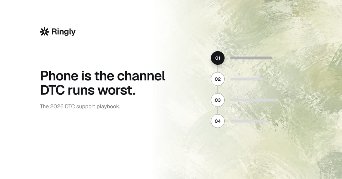 DTC customer service best practices: the 2026 playbook