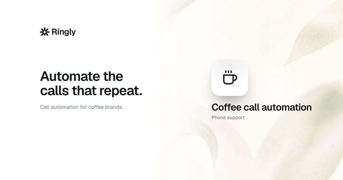 call-automation-for-coffee-brands