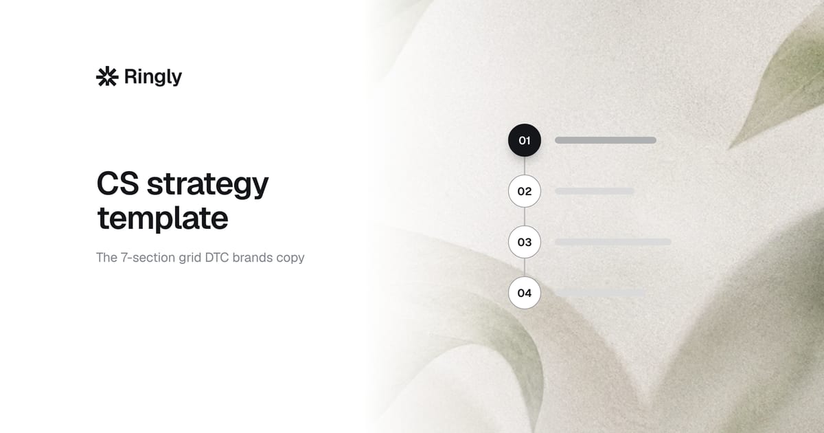 customer-service-strategy-template