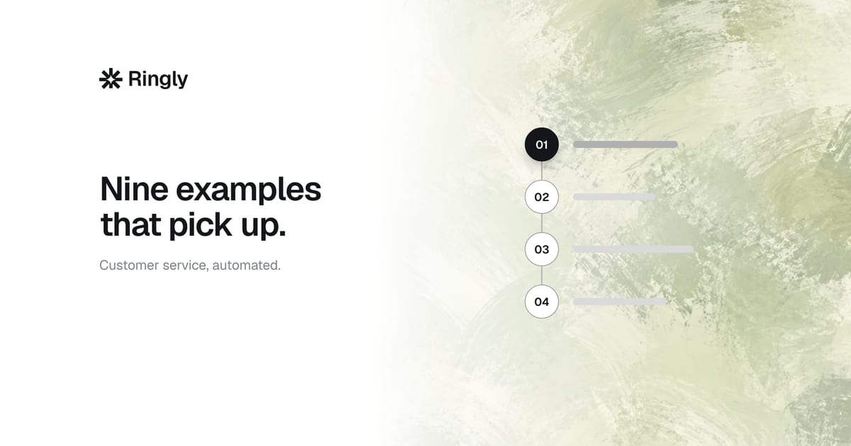 customer-service-automation-examples