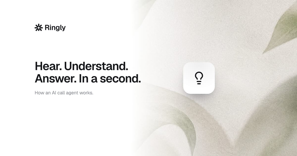 How AI works in a call center (plain-English guide)