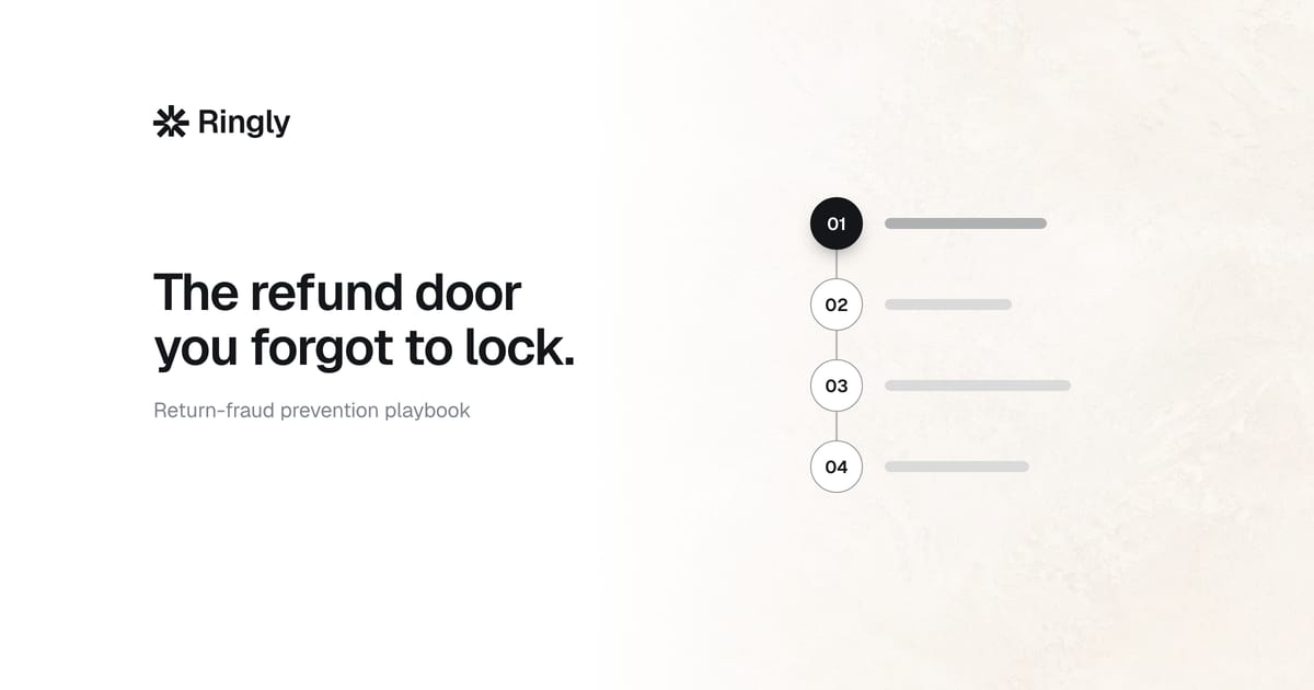 How to stop fraudulent returns before they refund