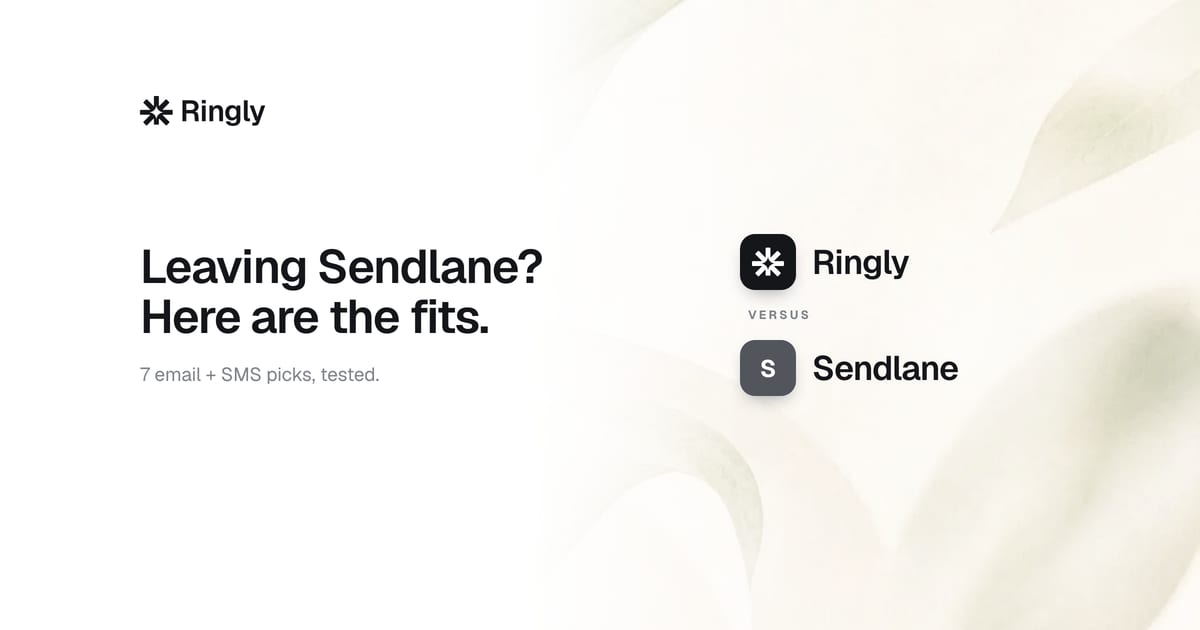 7 best Sendlane alternatives for ecommerce (2026)