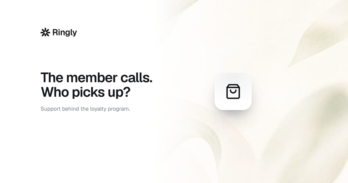 Your loyalty program dies in the after-hours voicemail