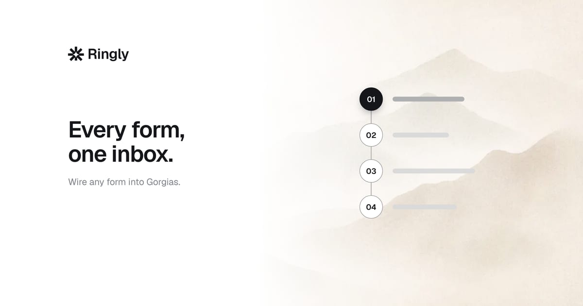 How to connect a form to Gorgias: 4 methods (2026)