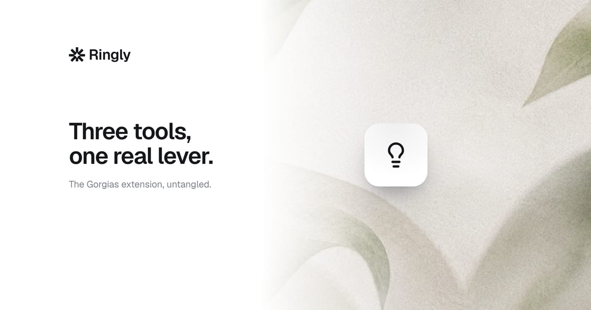 Gorgias Chrome extension: what it is and isn't (2026)