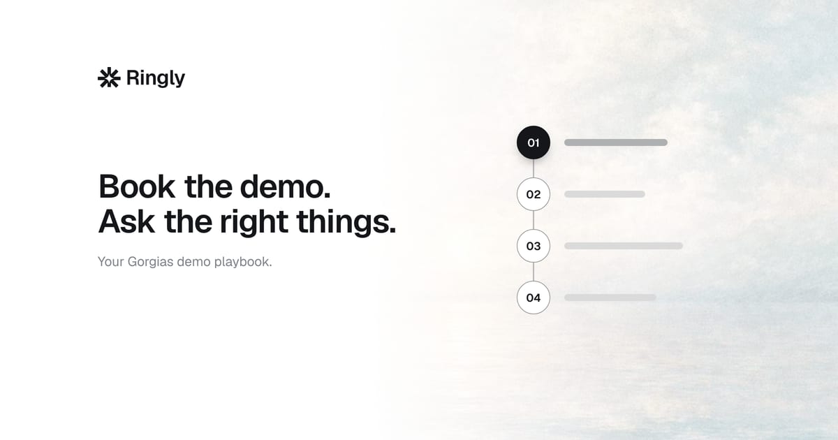How to request a Gorgias demo (and what to ask)