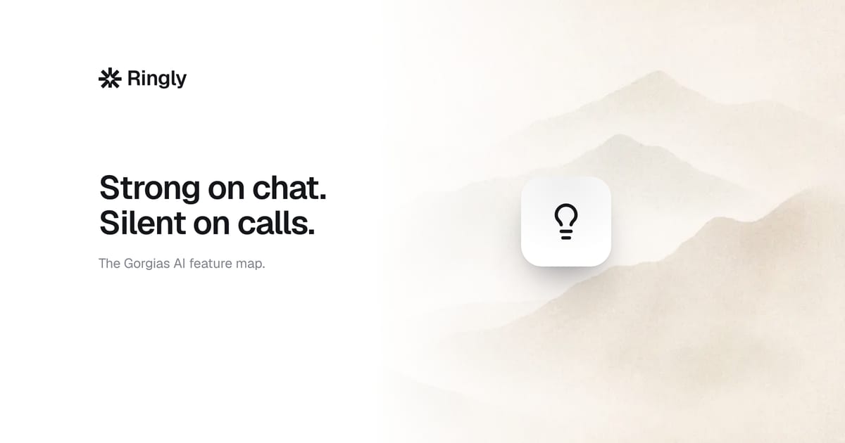 Gorgias AI chatbot software features, explained (2026)