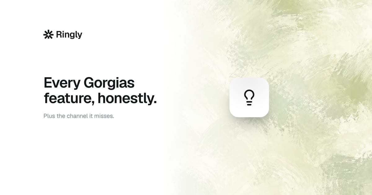 Gorgias features for ecommerce: what each one does