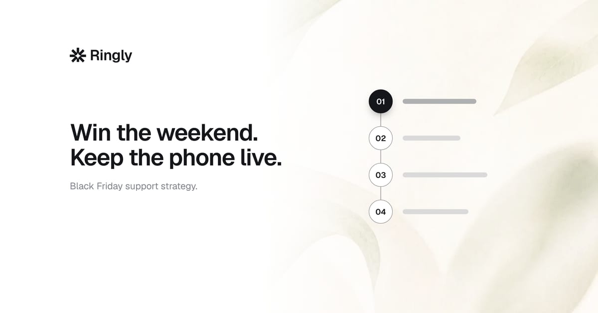 Your Black Friday strategy is missing the phone