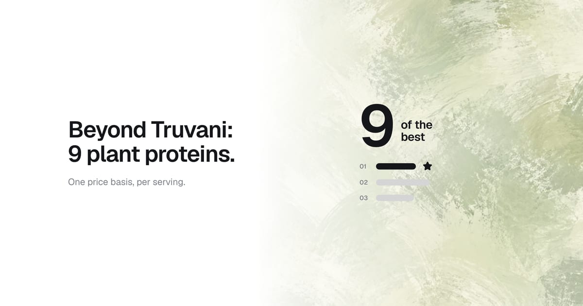 9 Best Truvani Alternatives for Plant Protein in 2026