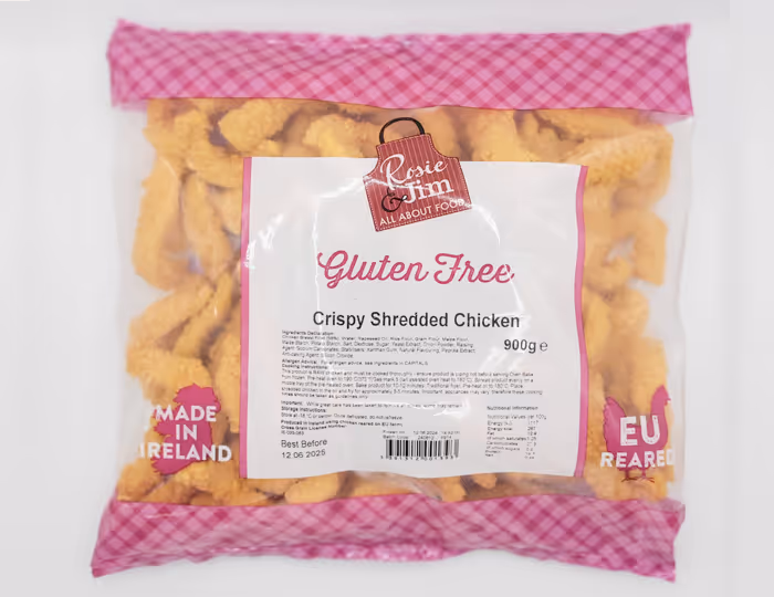 Rosie & Jim Gluten Free Shredded Chicken