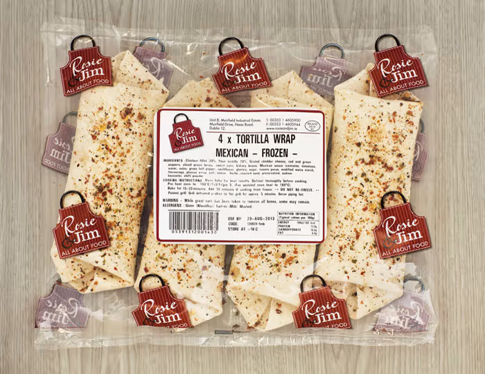 Rosie & Jim Mexican Chicken Wrap