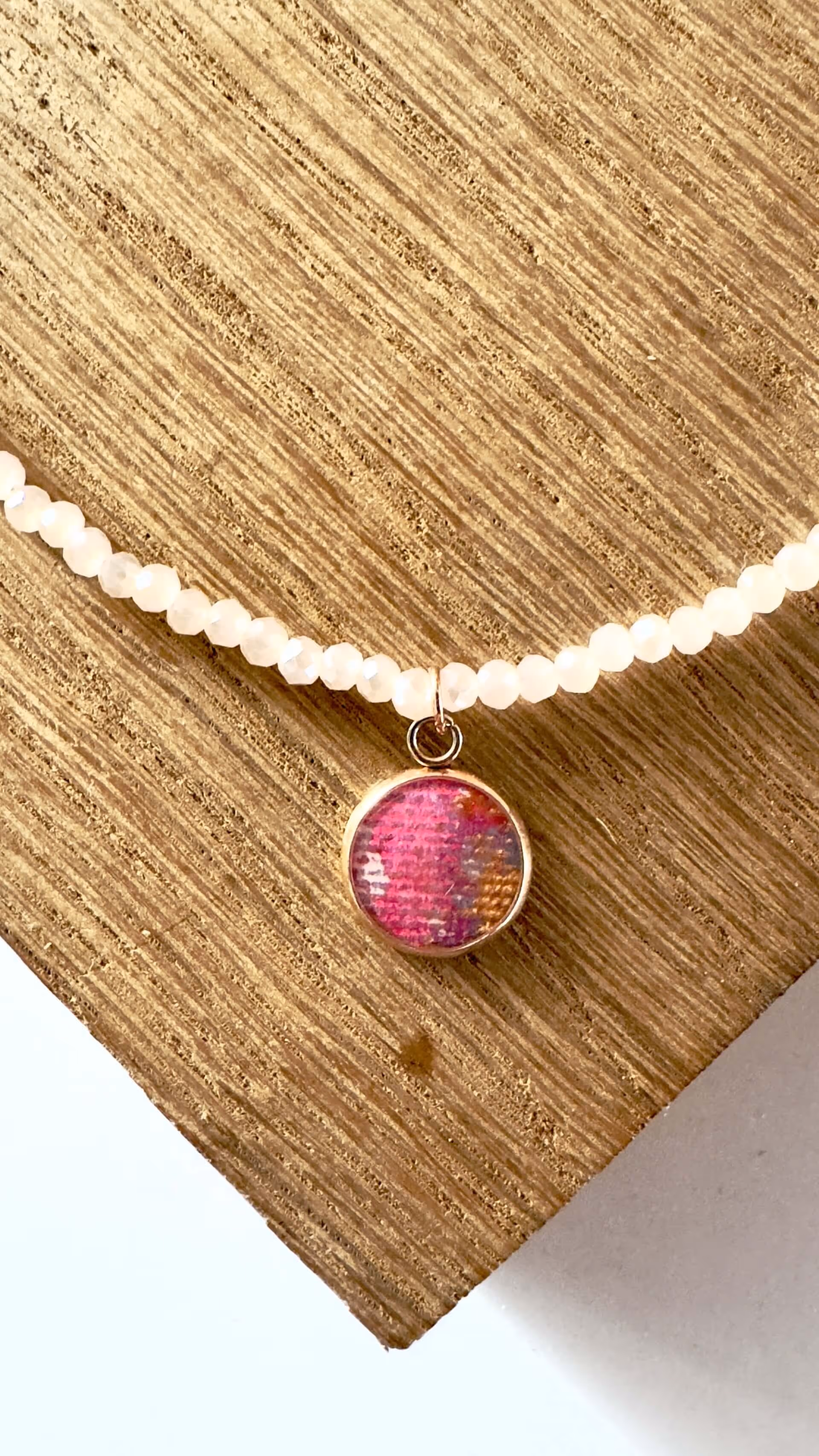 Girocollo Cristalli | Pink