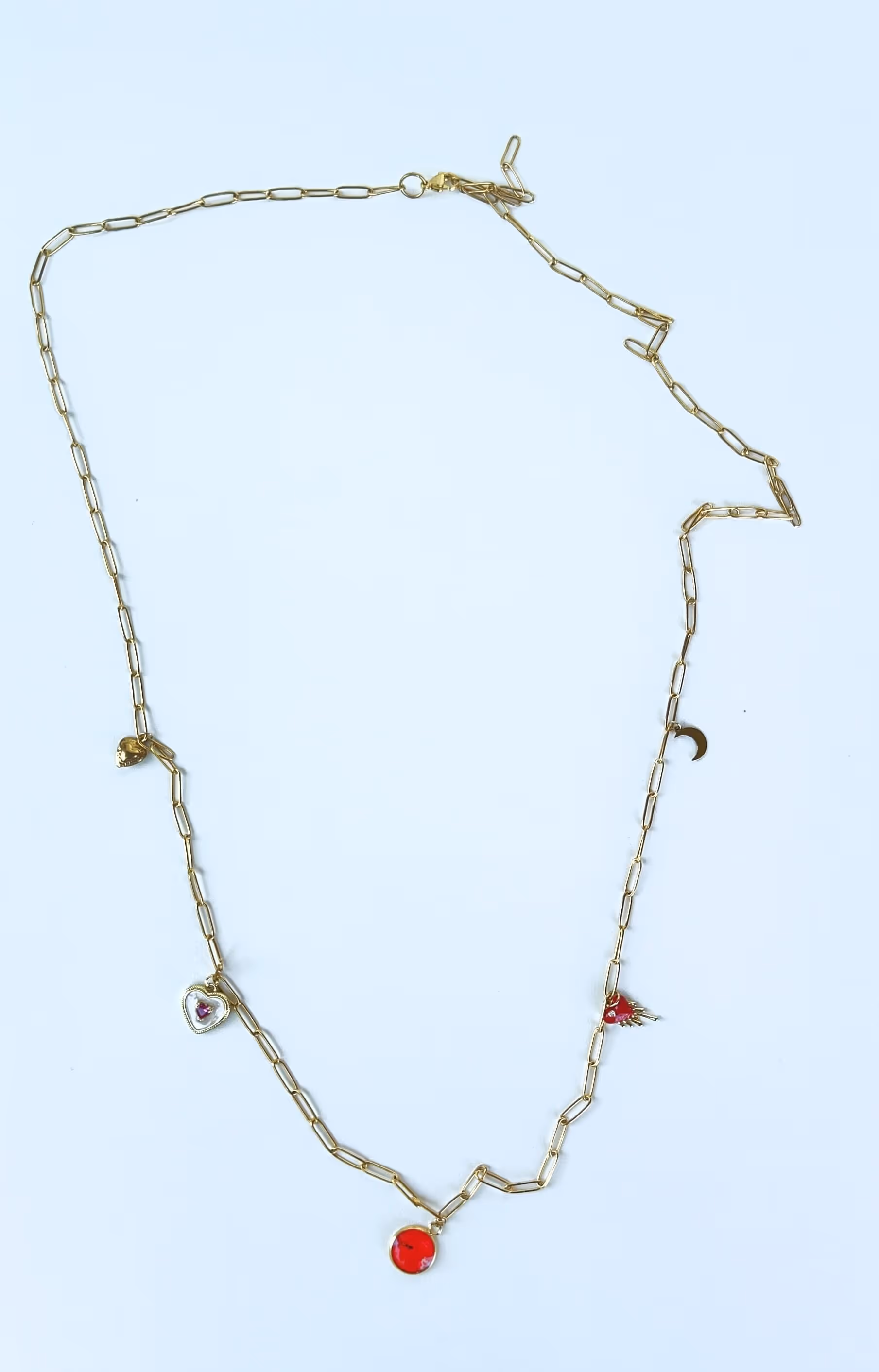 Collana Lunga Charm Love