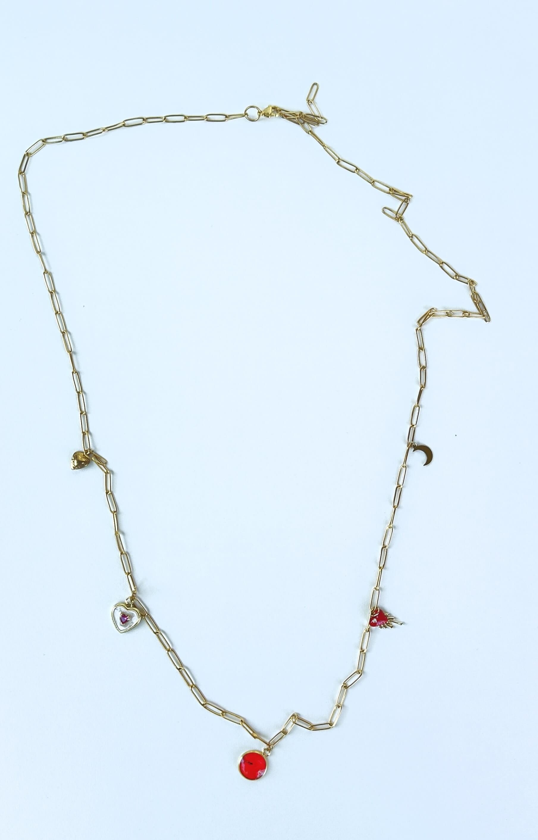 Collana Lunga Charm Love