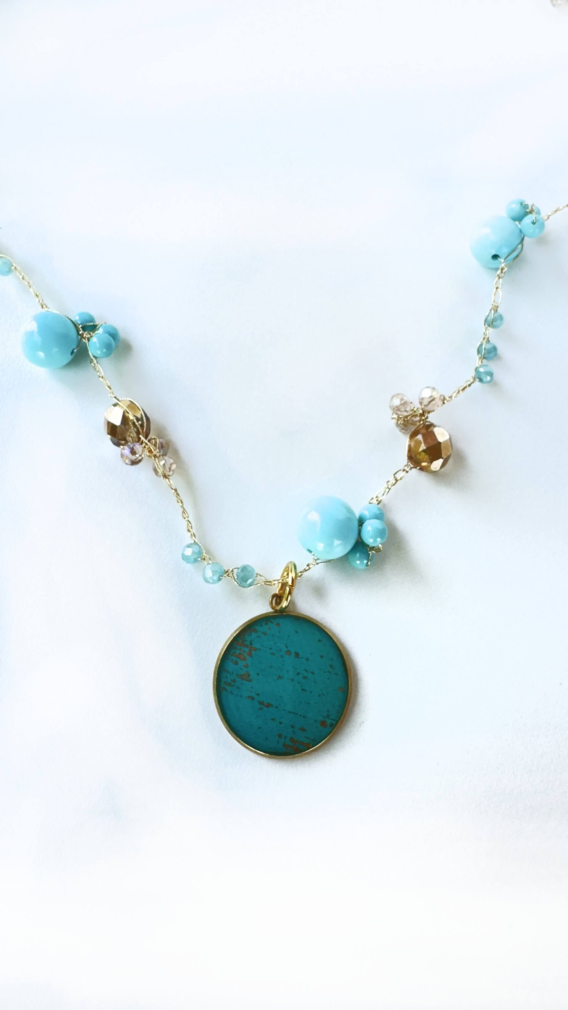 Collana Fatta a Mano | Uncinetto | Tiffany