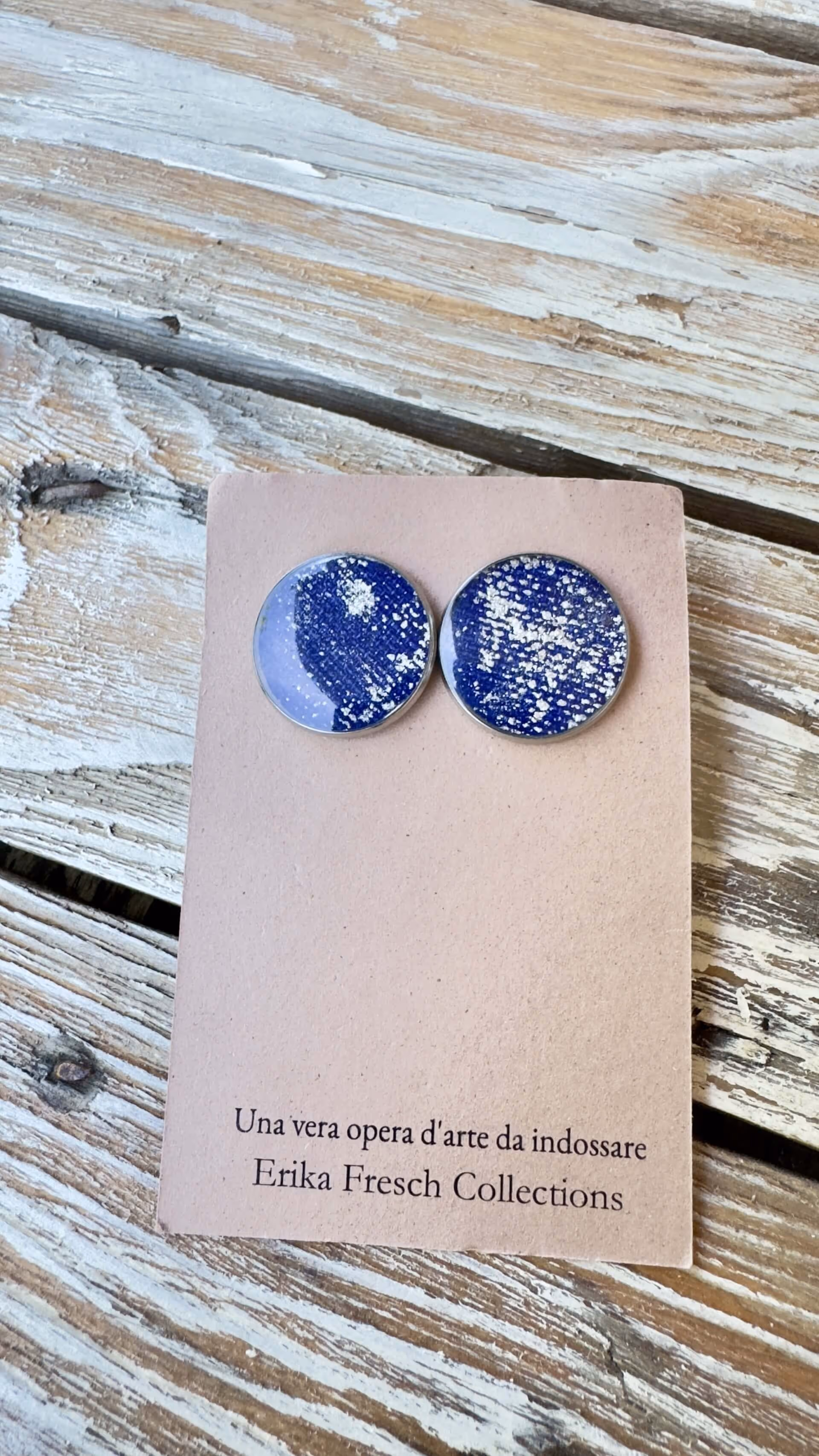 Orecchini a Bottone | Notte Stellata