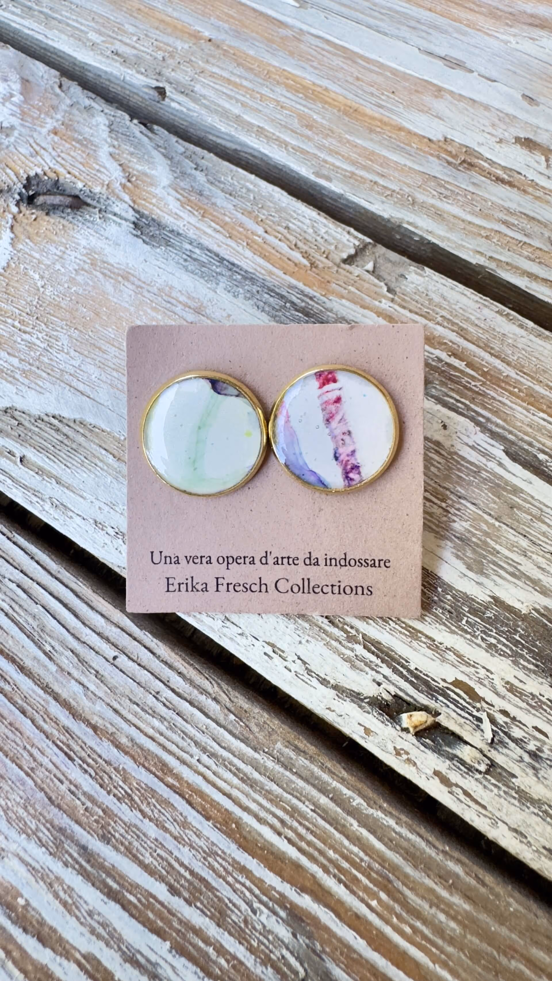 Orecchini a Bottone | Scia